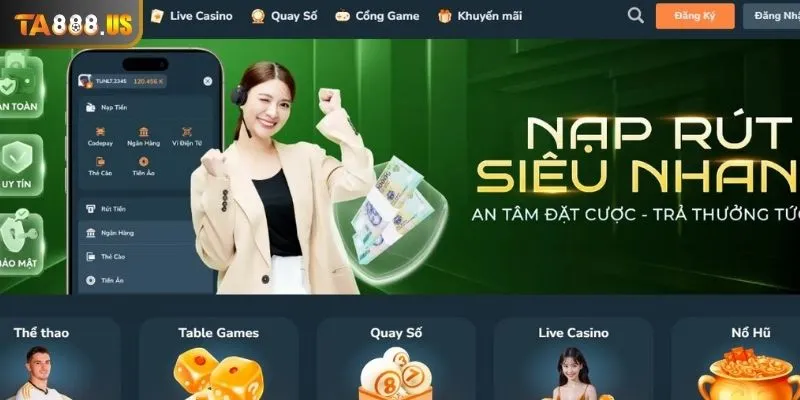 Giới thiệu TA88 - Nhà cái Top 1 trong làng cá cược